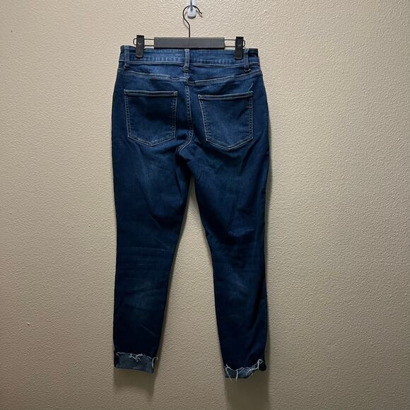 Maurices High-Rise Skinny Jeans Jeggings Denim Cotton Dark Wash Sz Small - Picture 3 of 5